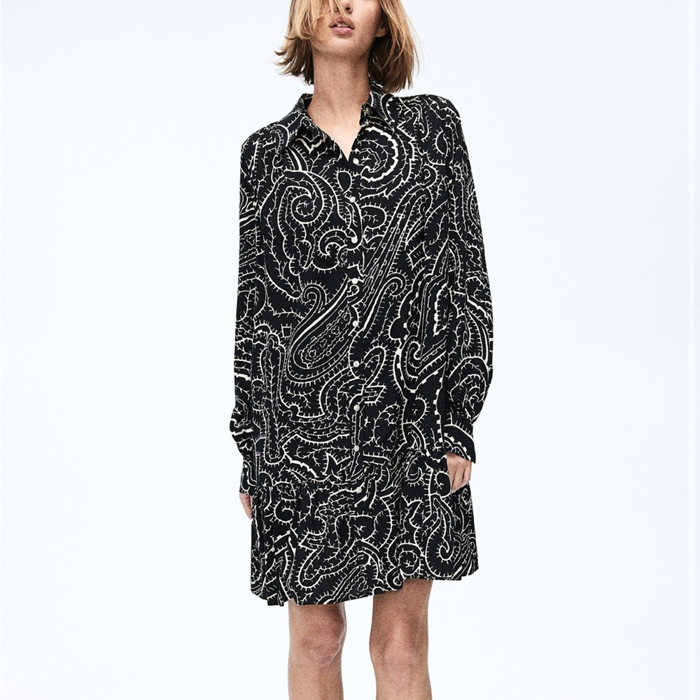H&M Oversized Shirt Dress - Picture 6 of 6